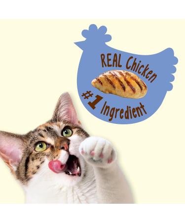 Friskies Party Mix Cat Treats Naturals Gourmet Crunch with Real Chicken - 454 g Cannister (1 Pack) 454 g (Pack of 1) - Buy Online on SooperMarket.com