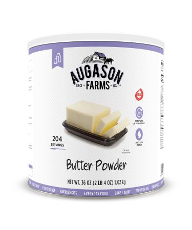 Augason Farms Butter Powder 2 lbs 4 oz No. 10 Can