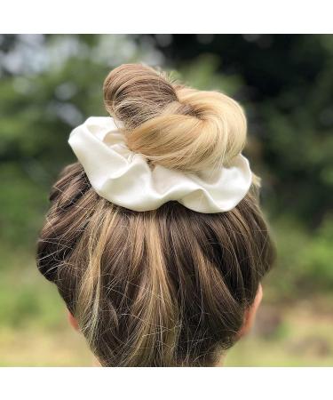 8-Piece Pocket Makeup Mirror Set & Hair Ties for Bachelorette Party - Silver | Bride, Maid of Honor, Bridesmaid Proposal Gifts - Buy Online on SooperMarket.com