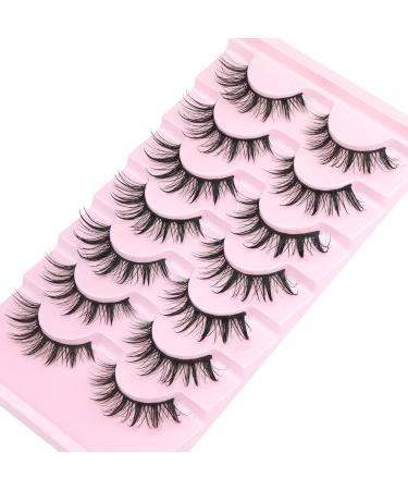 Shop Geeneiya Manga Lashes - Natural Look 3D Spiky Thick False Eyelashes for Anime Cosplay & Korean Makeup | International Shipping - Buy Online on SooperMarket.com