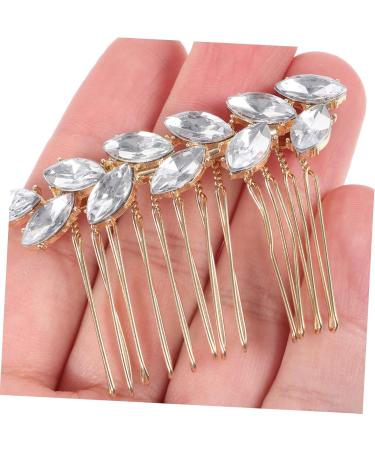 FOYTOKI Fashionable Diamond Hair Accessories Hair Combs for Women Decorative Hair Combs Hair Comb Clips Girl Headpiece Hair Accessories for Hair Comb for Thin Hair - Buy Online on SooperMarket.com