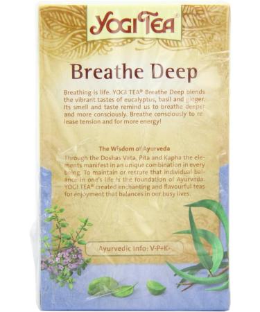 Yogi Tea Breathe Deep - Organic - 6 X 17 Bags - Buy Online on SooperMarket.com