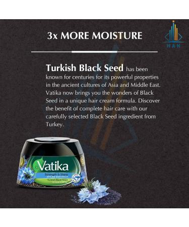 Vatika Naturals Nourish & Protect Styling Hair Cream | Henna Almond & Aloe Vera - 140 ml | Nourishing Vatika Oils | International Shipping Available - Buy Online on SooperMarket.com