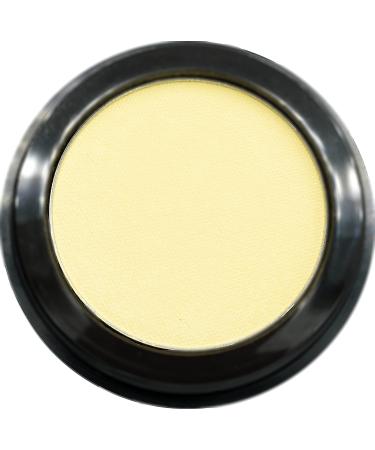 Pure Ziva  Daffodil Matte Muted Yellow Gold Soft Pressed Powder Single Vegan Eyeshadow  Talc  Paraben & Cruelty Free