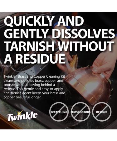 Twinkle Brass Copper Cleaning Kit - Professional Grade Polishing Solution - Buy Online on SooperMarket.com