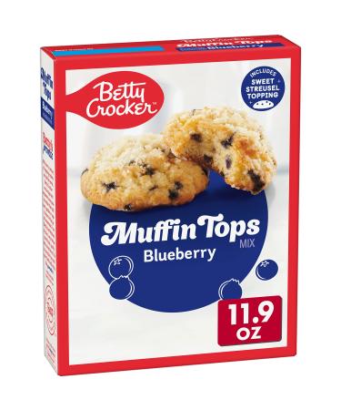 Betty Crocker Blueberry Muffin Tops Baking Mix, 11.9 oz Box