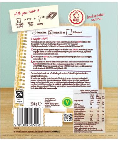 Betty Crocker Chocolate Fudge Brownie Mix 415g - Decadent & Easy to Bake - Buy Online on SooperMarket.com