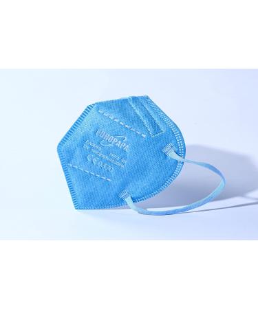 EUROPAPA 20x FFP2 Face Masks - Small Size 5-Ply Respiratory Masks Individually Packed EU Certified Blue - Buy Online on SooperMarket.com