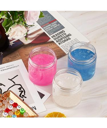 24 Pack 4 oz Clear Plastic Containers with Lids and Labels for Beauty Products - Body Butter Jars, Body Scrubs, Face Creams, Lotions - Buy Online on SooperMarket.com