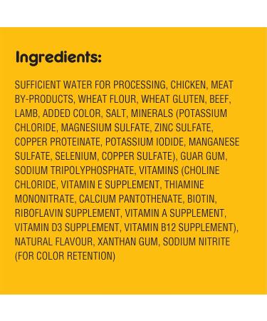 PEDIGREE High Protein Adult Wet Dog Food - Beef & Lamb Flavour in Gravy 375g 12 cans - Buy Online on SooperMarket.com