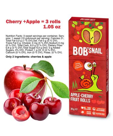 Healthy Snacks Variety Pack - 60 Individual Fruit Roll Ups - Apple Cherry Plum Pumpkin Mint - Vegan, Low Carb, Gluten Free - Dried Fruit Mix for Kids and Adults - Buy Online on SooperMarket.com