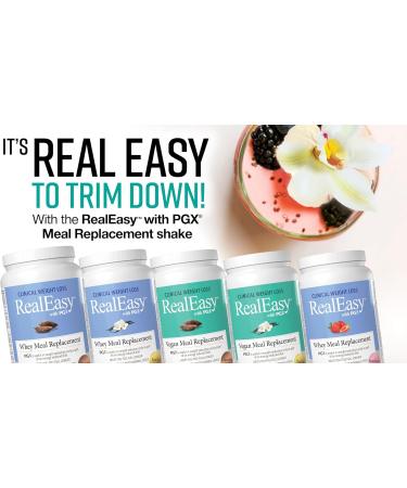 RealEasy with PGX Whey Protein Meal Replacement Vanilla Flavour 870 g with PGX 25 g of Protein per serving Helps You Feel Full Longer - Buy Online on SooperMarket.com