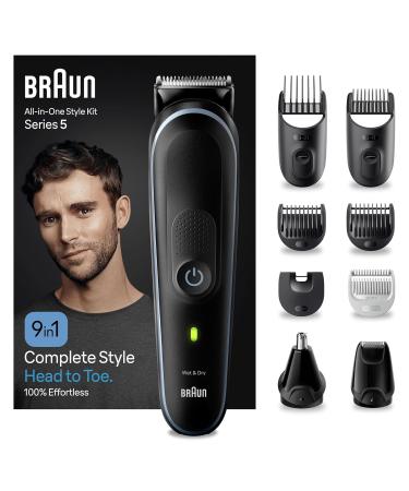 Buy Brown MGK5411 Body Razor 9-in-1 | Top Men's Grooming Tool - International Shipping Available - Buy Online on SooperMarket.com