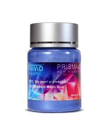 VViViD Prisma65 Raw Pigment Magic Blue Metallic Pearl Powder 20 Grams Jar