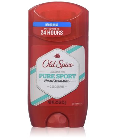 Old Spice Solid Deodorant Pure Sport 2.25 Ounce (Pack of 6)