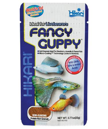 Hikari AHK22102 Tropical Fancy Guppy for Pet Health 0.77-Ounce