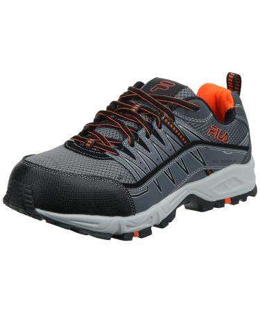 Fila Mens Memory At Peake Composite Toe Work Shoe 10.5 Csrk/Black/Vorn