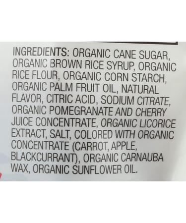 Buy YumEarth Organic Licorice Pomegranate 5 oz - All-Natural Treat - Buy Online on SooperMarket.com