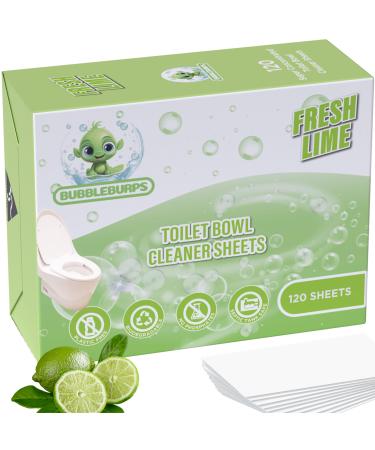 Toilet Bowl Cleaner Strips 120 Toilet Cleaner Sheets Biodegradable & Non Toxic Plastic & Phosphate Free Septic & Gray Water Safe Pre-measured No Mess Cleaner & Deodoriser Space-saving