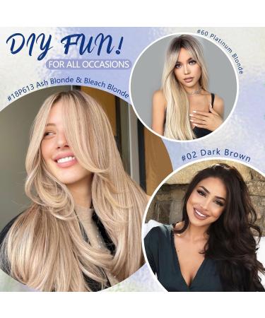 TESS Real Hair Extensions Clip in One Pieces 12 inch Straight Human Hair Extensions with U-shape 6-teeth Snap Clip 12/613 Golden Brown Mixed Bleach Blonde 12 Inch #12P613 Golden Brown & Bleach Blonde - Buy Online on SooperMarket.com