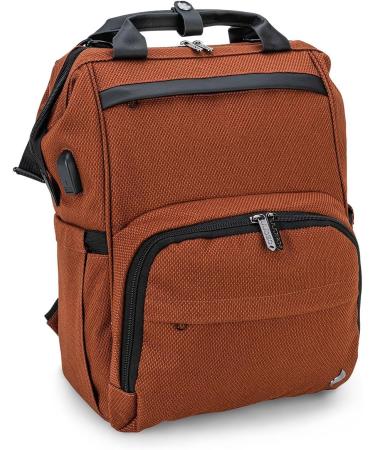 Osann Diaper Backpack - Large Capacity Storage with Mobile Phone Port | Caramel Color - Buy Online on SooperMarket.com