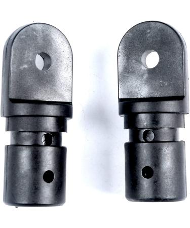 Mxeol Bimini Top Fittings Eye End Caps - Black Nylon (Pair) - Buy Online on SooperMarket.com