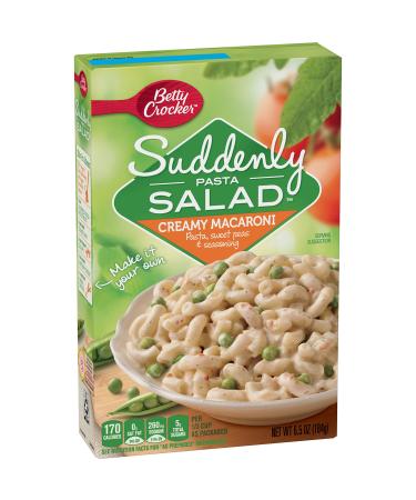 Betty Crocker Suddenly Salad Creamy Macaroni Pasta Salad 6.5 oz Box