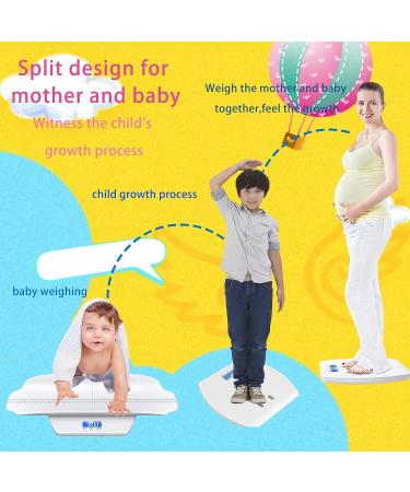 Raincol Baby Scale  Pet Scale  Multi-Function Toddler Scale  Digital Baby Scale  Blue Backlight  Weight and Height Track. - Buy Online on SooperMarket.com