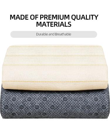 Monk Cloth Rug Tufting Kit with Non-Slip Backing for Tufting Gun - 70x40inch - Buy Online on SooperMarket.com