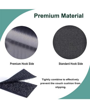 TEUVO Couch Cushion Non Slip Pads to Keep Couch Cushions from Sliding  Hook and Loop Tape with Adhesive for Smooth Surfaces  2m Long and 11cm Wide Tape with Adhesive 11 CM * 2M - Buy Online on SooperMarket.com
