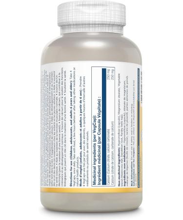 SOLARAY Calcium Citrate 1000mg | Bone Strength & Healthy Teeth | Dietary Supplement | Vegan Lab Verified | 240 Vegetarian Capsules - Buy Online on SooperMarket.com