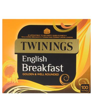 Twinings English Breakfast 100 Tea Bags English Breakfast 100 Count (Pack of 1)