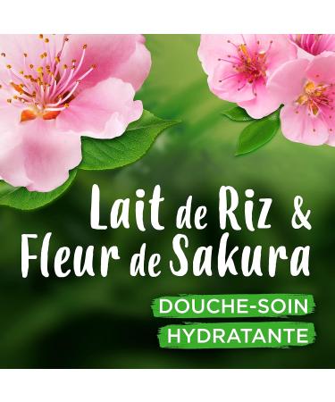 Ushua a Douceur du Japan Shower Gel Rice Milk & Sakura Flower - Buy Online on SooperMarket.com