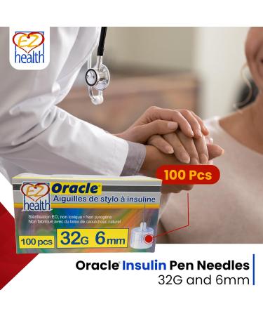Oracle Insulin Pen Needles 32G 6mm - Buy Online on SooperMarket.com