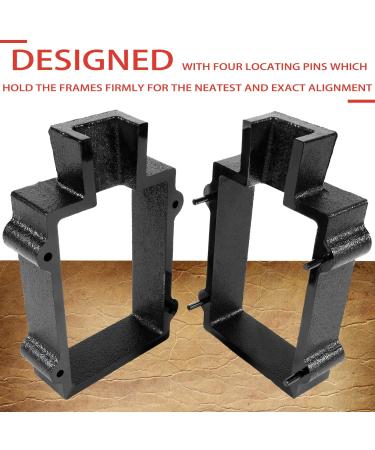 2-Part Cast Iron Flask Mold Frame for Jewelry and Metal Casting - Buy Online on SooperMarket.com