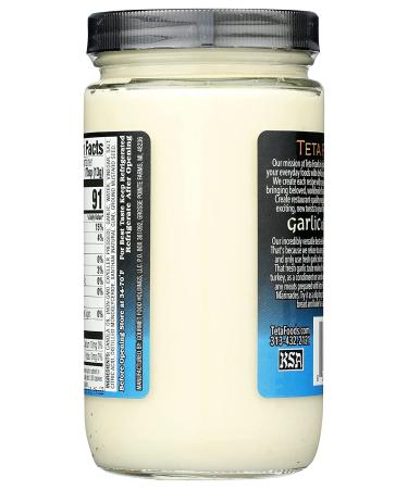 Mediterranean Garlic Dip & Spread 12 oz (1) 12 Ounce (Pack of 1) - Buy Online on SooperMarket.com