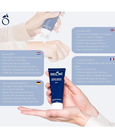 HEROME Hand Cream - Daily Protection for Dry Hands - 75ml | Fast Absorption & Care - Buy Online on SooperMarket.com