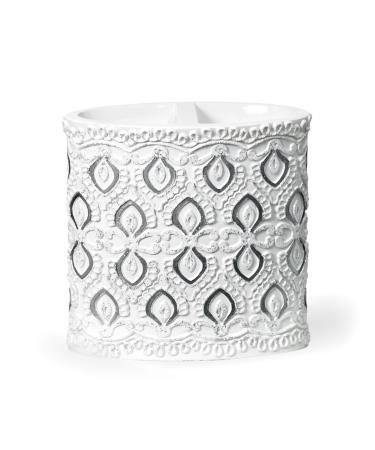 Popular Bath T B Holder Monaco  Toothbrush  White White toothbrush holder