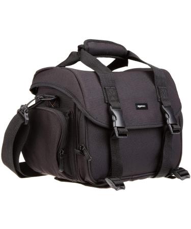 Amazon Basics Large DSLR Gadget Bag (Gray interior) Large Grey Interior Bag 1-Pack