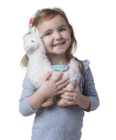 Mary Meyer Lily Llama 10-Inch Fuzzy Sherpa-Like Stuffed Animal Soft Toy - Buy Online on SooperMarket.com