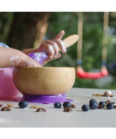 Love Earth Bamboo Baby Weaning Set - 5 Piece Eco-Friendly Set for Babies 3 Months to 6 Years - Green - Buy Online on SooperMarket.com