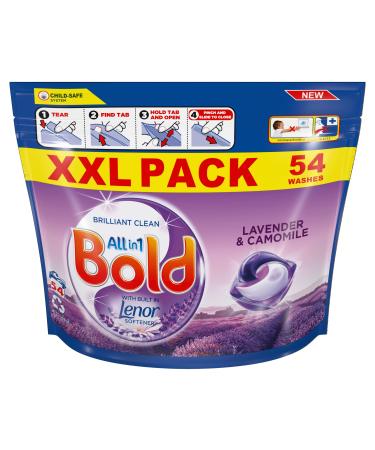 Bold - Bold All-in-1 Pods Lavender and Camomile - 54 Pieces Lavender 54 Count (Pack of 1)