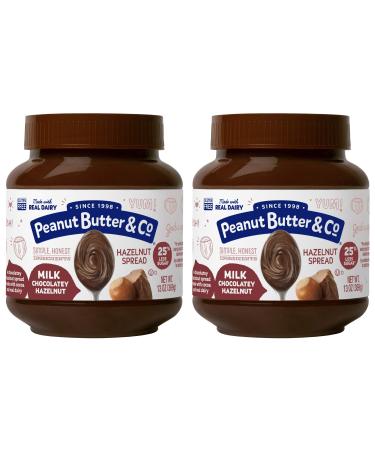 Peanut Butter Milk Chocolatey Hazelnut Spread 13 Oz Jar (Pack Of 2) Milk Chocolatey 26 Oz Milk Chocolatey Pack of 2