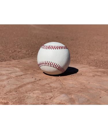 Blank Leather Baseball for Autographs, Crafts & Souvenirs | Regulation Size & Weight, Quality Stitching - Perfect for Custom Gifts & Youth Play - Buy Online on SooperMarket.com