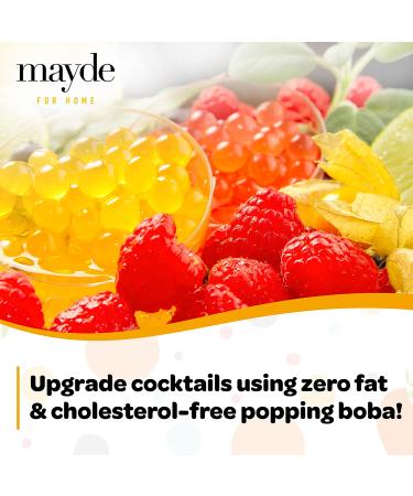Mayde 3-Flavor Popping Boba Pearls Berry Blend Party Kit (3-Pack 490g) - Buy Online on SooperMarket.com
