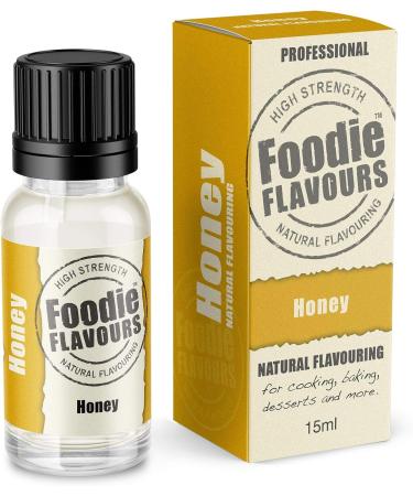 Foodie Flavours Natural Honey Flavouring High Strength - 15ml - Buy Online on SooperMarket.com