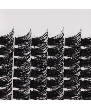 Bodermincer 72 Bundles D Curl 3D Effect Mink Eyelash Extensions - Natural Faux Lashes for Home Use (12mm) - International Shipping - Buy Online on SooperMarket.com