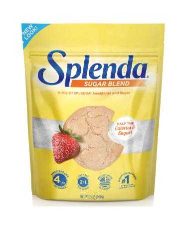 SPLENDA Low Calorie Sweetener for Baking Resealable Bag, Sugar Blend, 32 Ounce