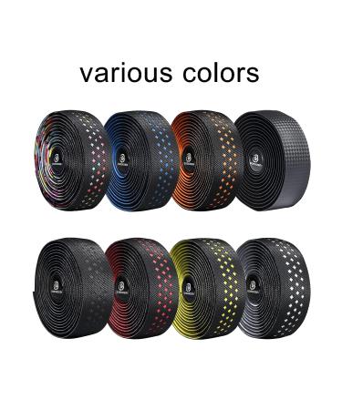 Boenoea Bike Handlebar Tapes - Colorful Road Mountain Bike Bar Wraps with Adhesive Back and Bar Plugs - Buy Online on SooperMarket.com