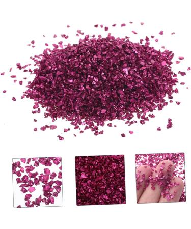 FOYTOKI 1 Glass Chip Nail Manicure DIY Accessories Nail Crushed Glass Epoxy Charms Manicure Charms DIY Charm Fillers Nail Art Accessories DIY Glass Fillers Nail Art Stone 0.5X0.3cm Rosy - Buy Online on SooperMarket.com